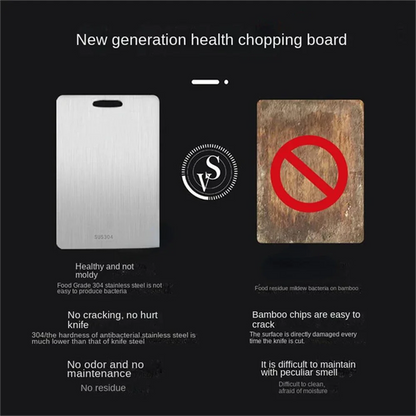 3PC Stainless Steel Chopping Board