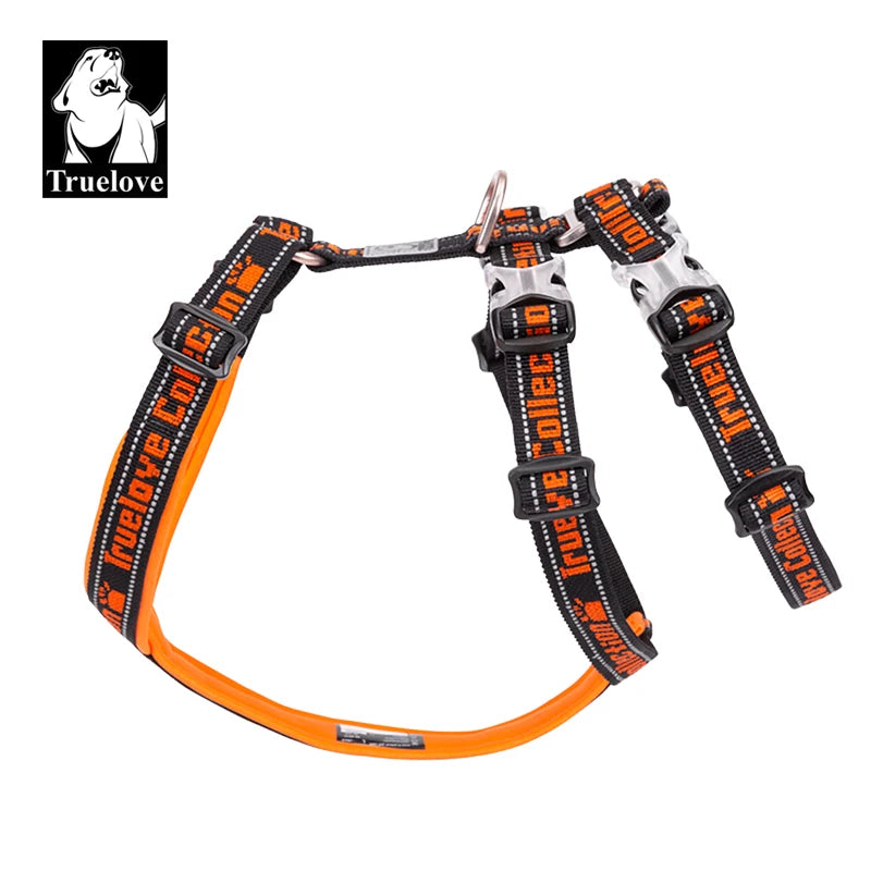 Truelove Double H Harness Neoprene Padding Durable Strong Reflective Gow in the Dark Aluminum Alloy Fitting Light Weight TLH6571