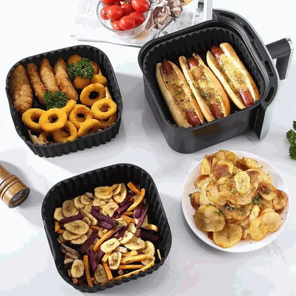 Silicone Air Fryer Square Molds