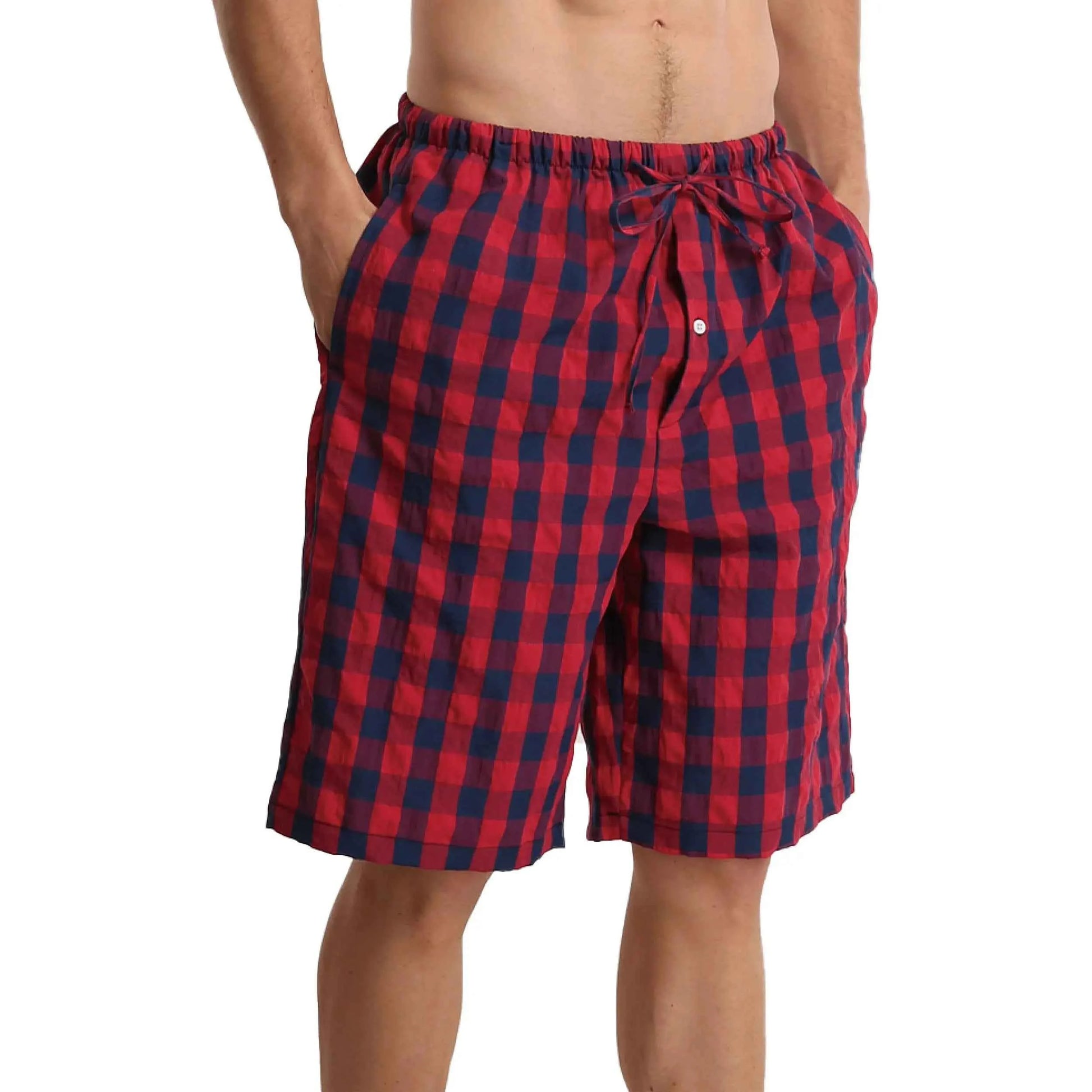 Men's Cotton Summer Pajama Shorts - Comfort Meets Style