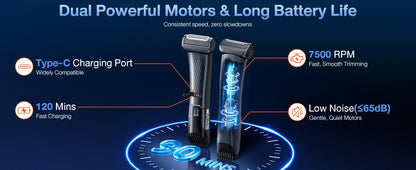Kensen S39 Dual-Head Hair Trimmer