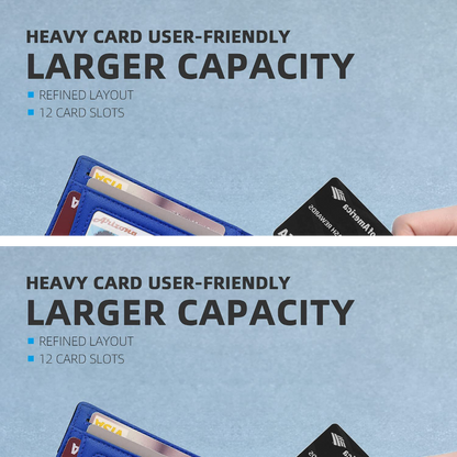 Rfid Microfier Leather Men's Luxury Wallets