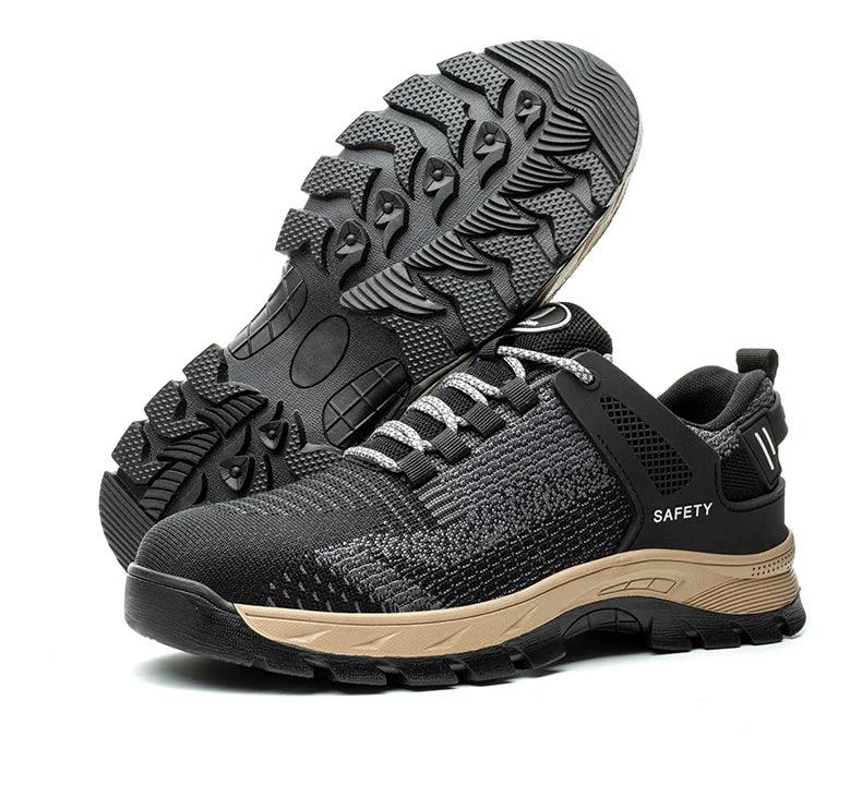 Unisex Indestructible Non-Slip Work Shoes With Steel Toes - ShopHub