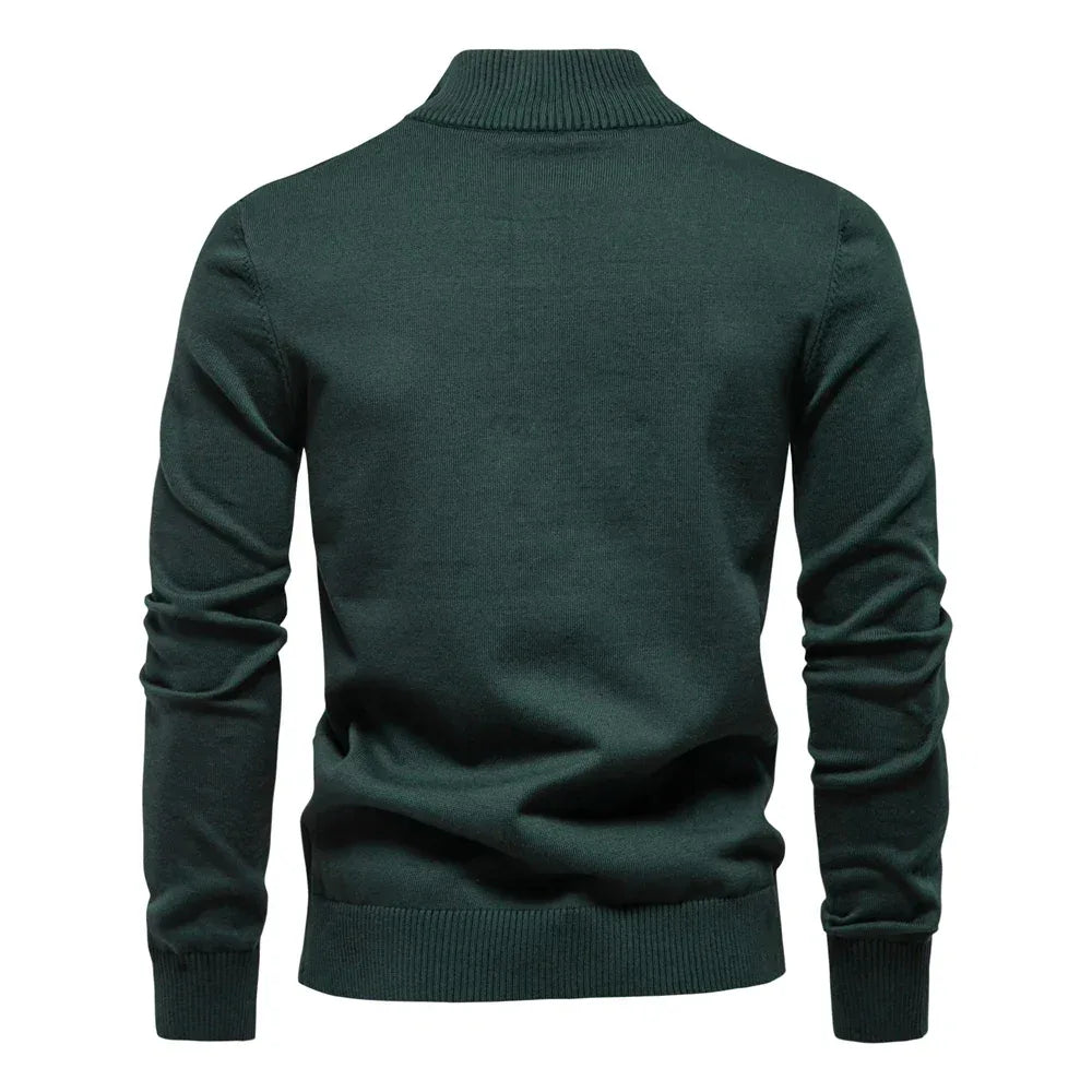 AIOPESON Men's Ribbed Turtleneck Sweaters - ShopHub
