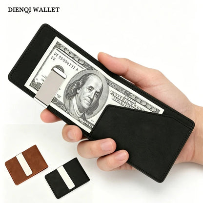 Slim Thin Card Holder Money Clip Wallets