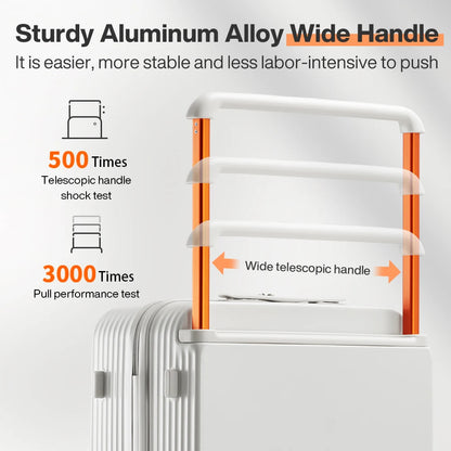 Mixi Wide Handle Travel Trolley Case