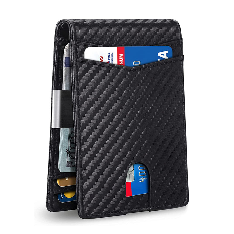 Rfid Microfier Leather Men's Luxury Wallets