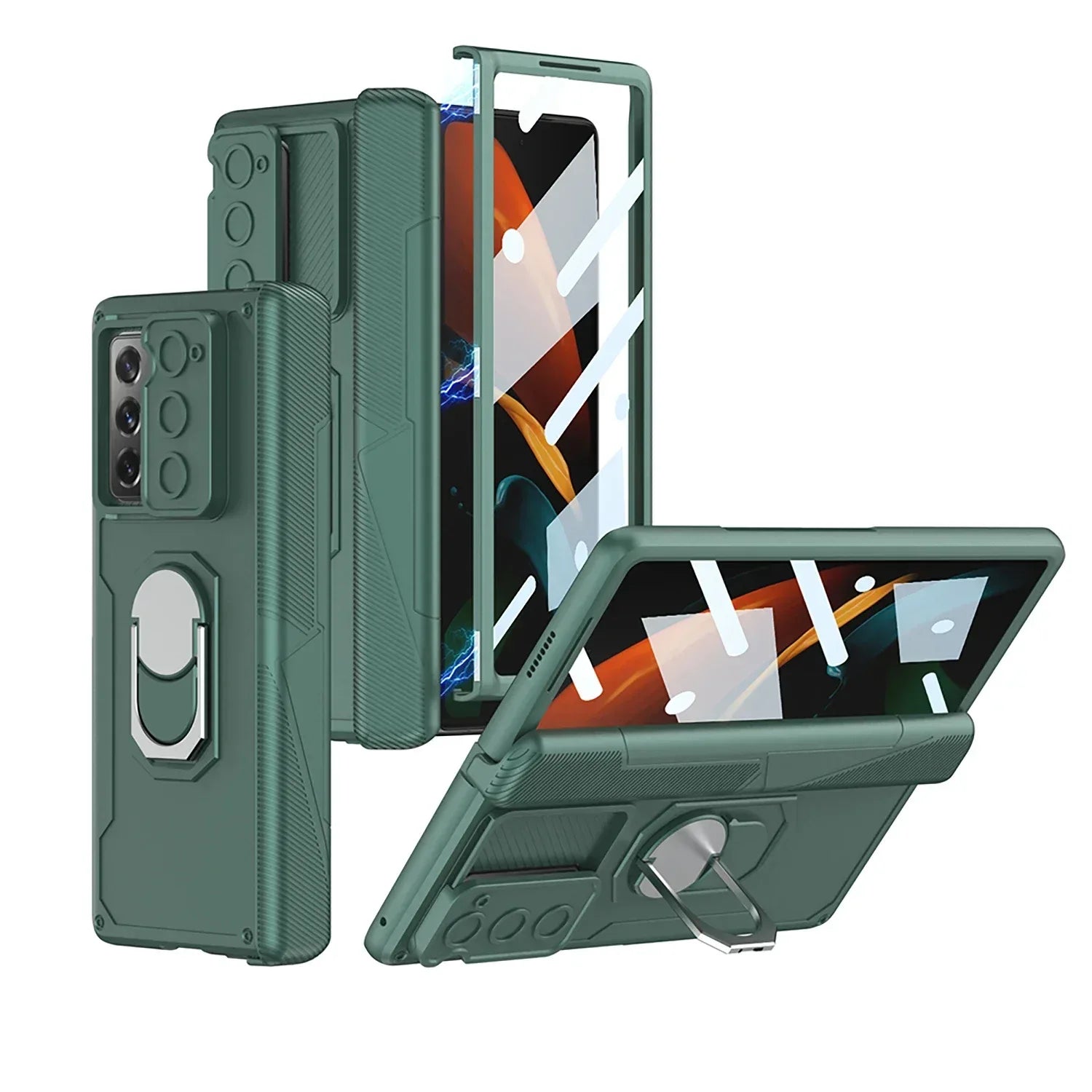 GKK Magnetic Hinge Armor Plastic Case for Galaxy Z Fold 2 - ShopHub