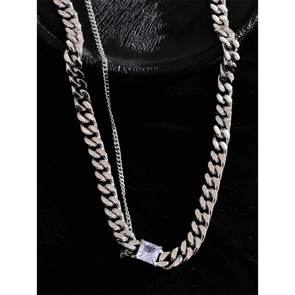 Statement Cuban Chain Necklace - ShopHub