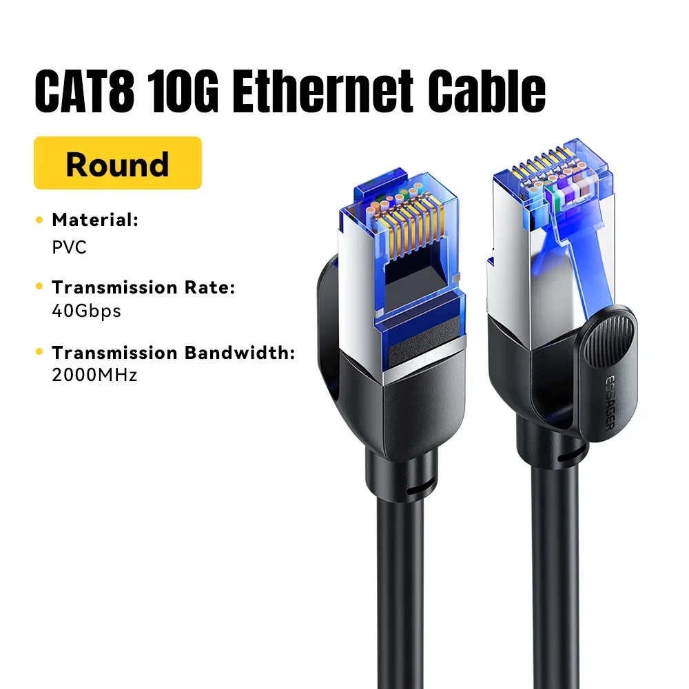 Essager CAT8 Ethernet Cable - ShopHub