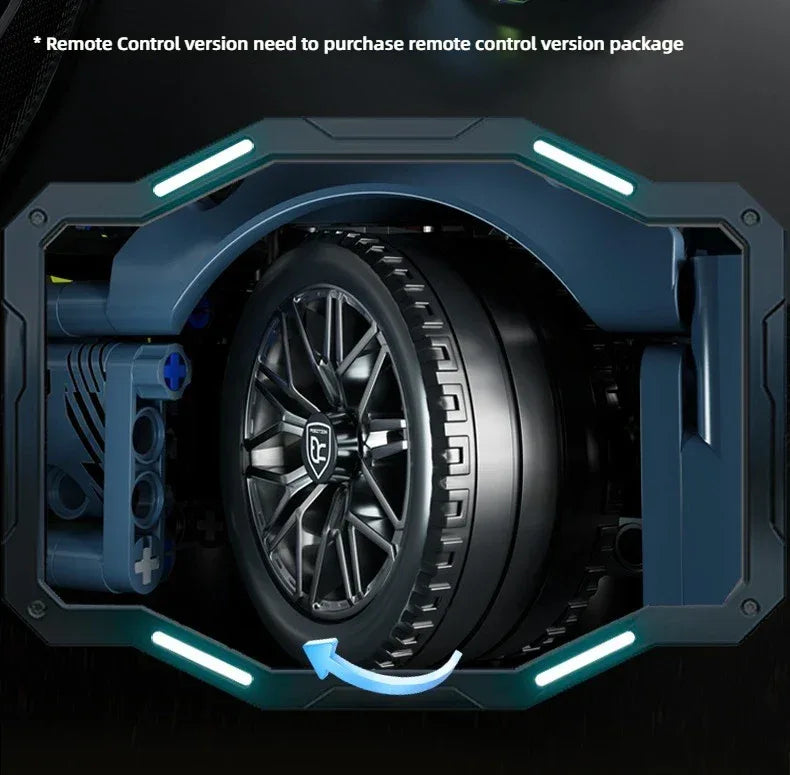 TOYLINX 1:14 Racing Car Building Blocks - ShopHub