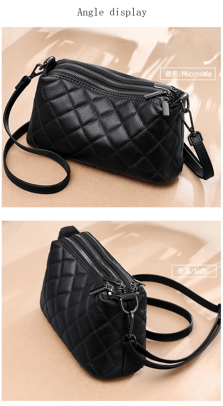 FOXER Genuine Leather Women's Shoulder Bag