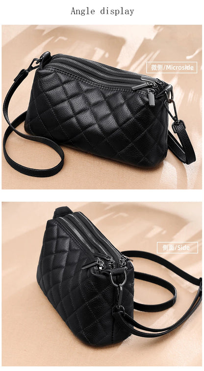 FOXER Genuine Leather Women's Shoulder Bag