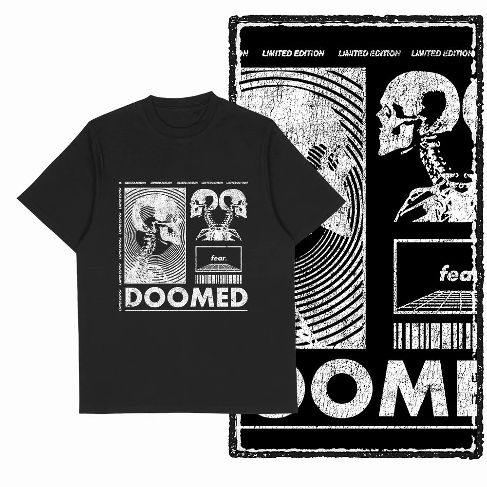 COOLMIND X0080 Serenity Buddha Graphic Cotton Tee