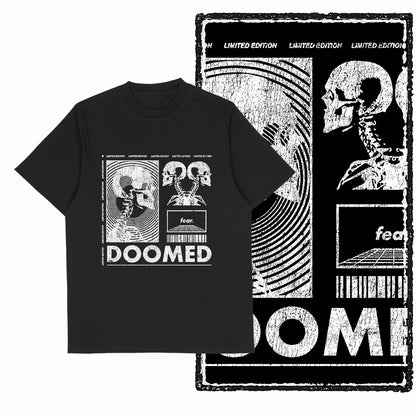 COOLMIND X0068 Silent Rebellion Graphic Tee