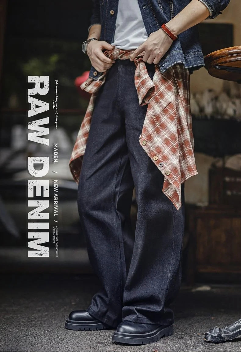 Maden Vintage 15.6oz Selvedge Raw Denim Jeans