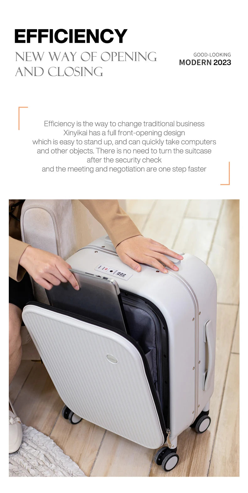 Mixi 18'' 20''Carry On Suitcase