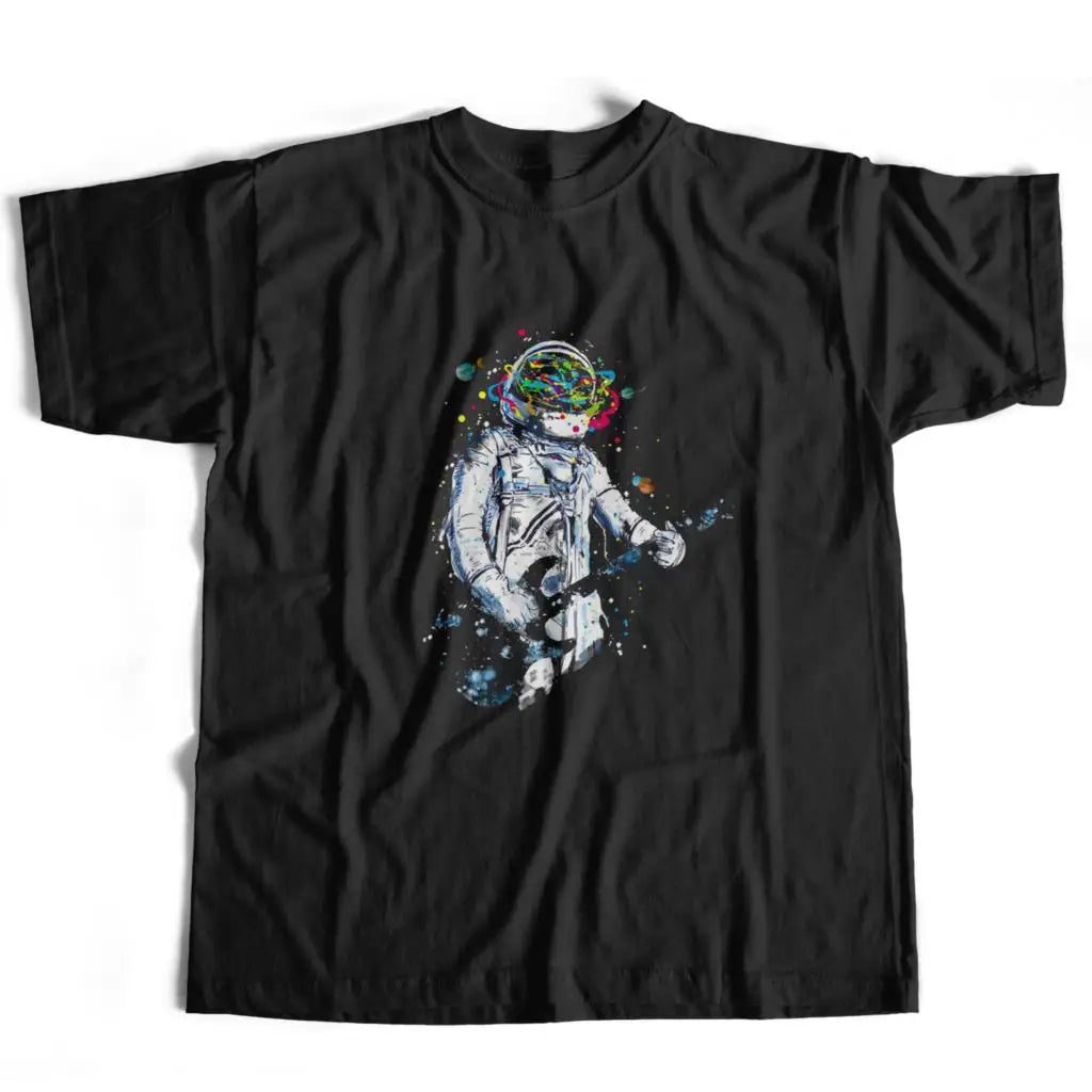 COOLMIND CP0289 Space Print Cotton Tee