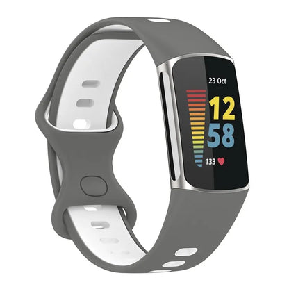 Rubber Sport Strap for the Fitbit Charge 5/6 Series (available in 21 colours) Habicare