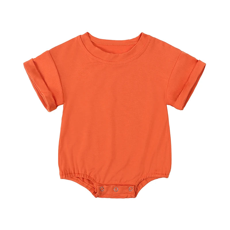 Kids Tales Sunny Days Bamboo-Blend Short-Sleeve Baby Bodysuit