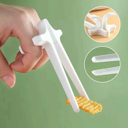 1PC Lazy Finger Food Clip, Portable Kitchen Tools, Practical Kitchen Accessories for Snacks & Gaming, Anti-Dirty Hand Design