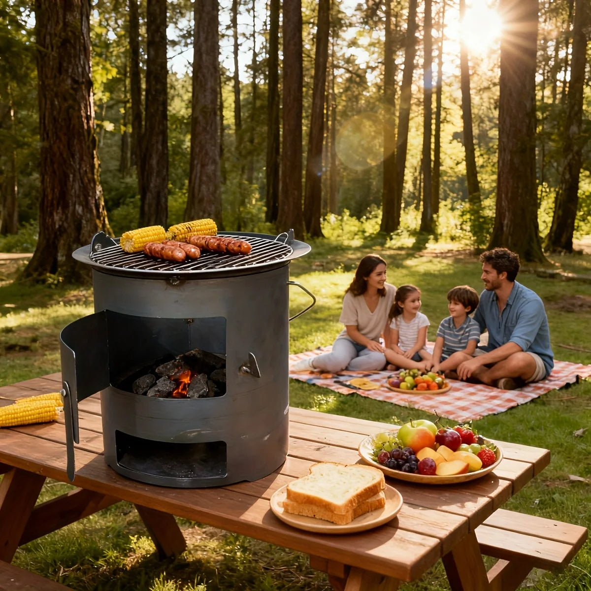 Portable Outdoor Fire Pit Stove