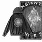 After Dark Acid-Washed Black Graphic Hoodie