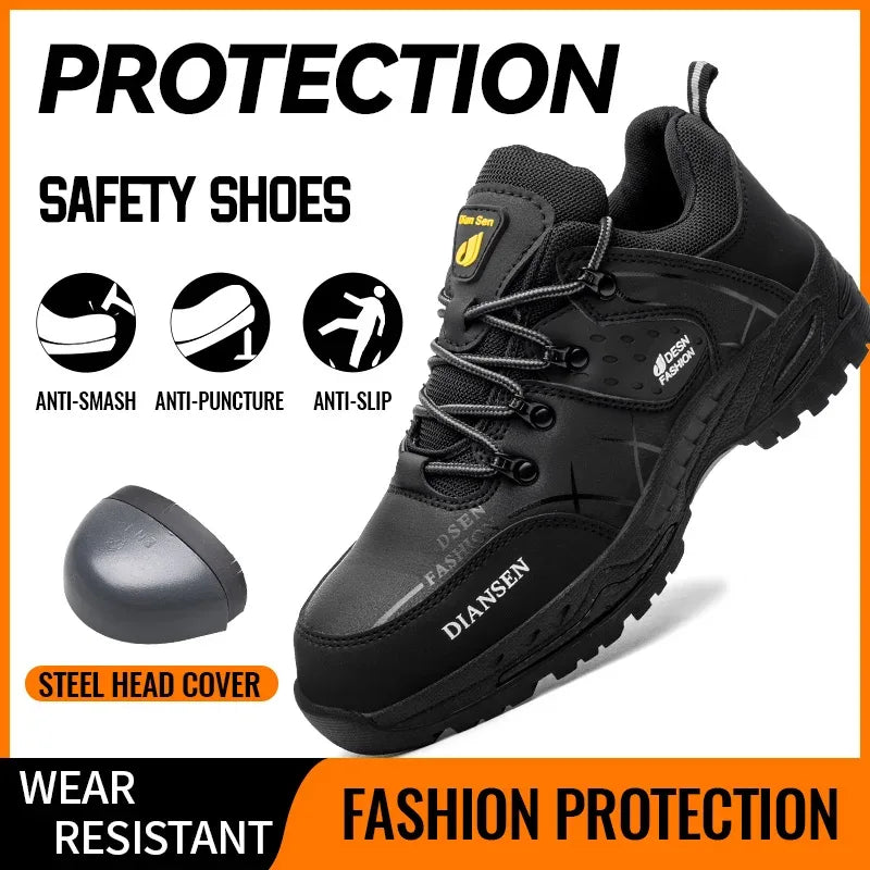 Men‘s Safety Shoes with Steel Toe - ShopHub
