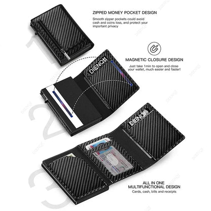 DIENQI Luxury RFID Credit Card Holders