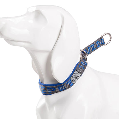 Truelove P Chain Pet Reflective Collar Nylon Best Neoprene Padded Half Choke Training Lightweight Washable Sports YC1852