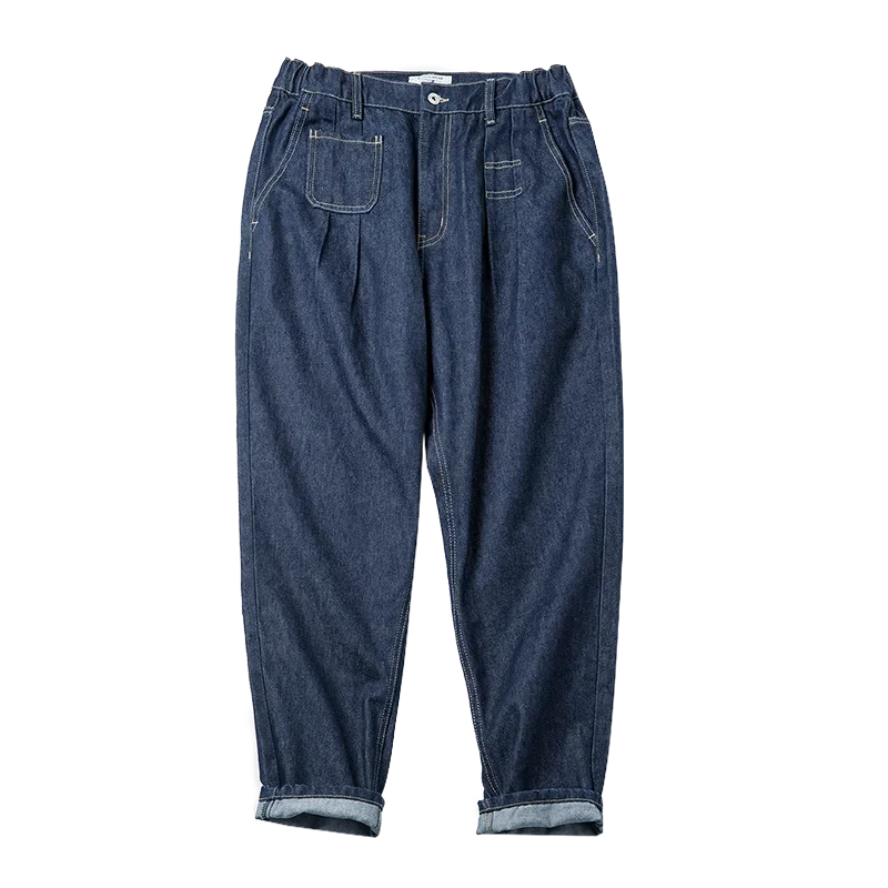 Maden Retro Denim Wash Baggy Men's Jeans