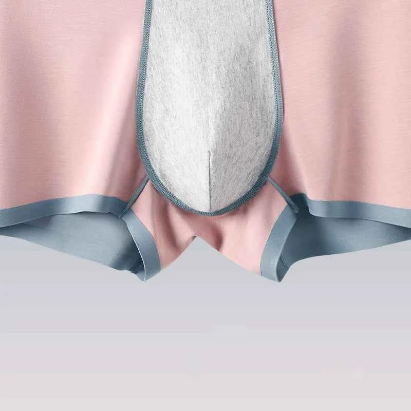 MiiOW 3Pcs Nylon Breathable Men's Panties Seamless Drying Men Underwear Cotton Antibacterial Crotch Man Boxers Mens Underpants