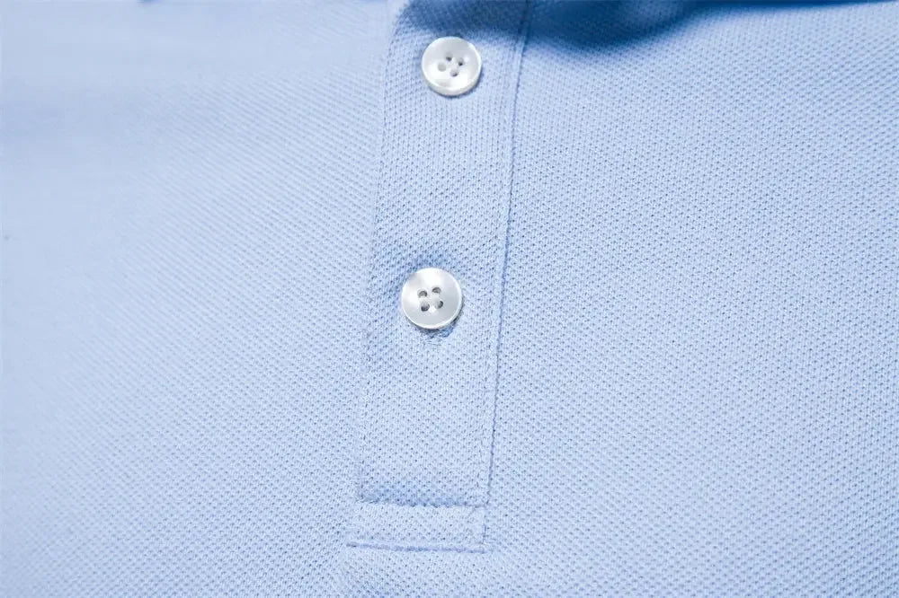 AIOPESON Men's 100% Cotton Polo Shirts - ShopHub