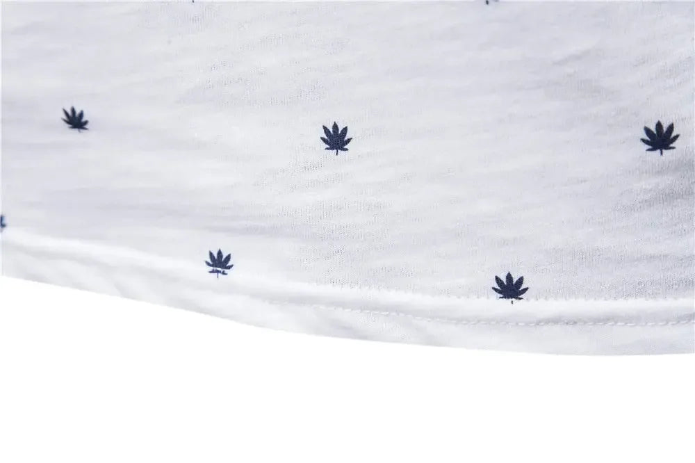 AIOPESON Dot Printed Short Sleeved T-Shirts - ShopHub