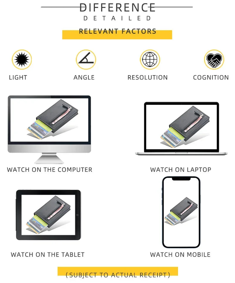 Magnetic RFID Blocking Credit Card Holder Men Wallets Anti Theft Aluminum Metal Pu Leather Small Pop Up Wallet Cardholder Case