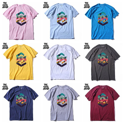 COOLMIND Printed Cotton T-Shirt | Men's Relaxed Style