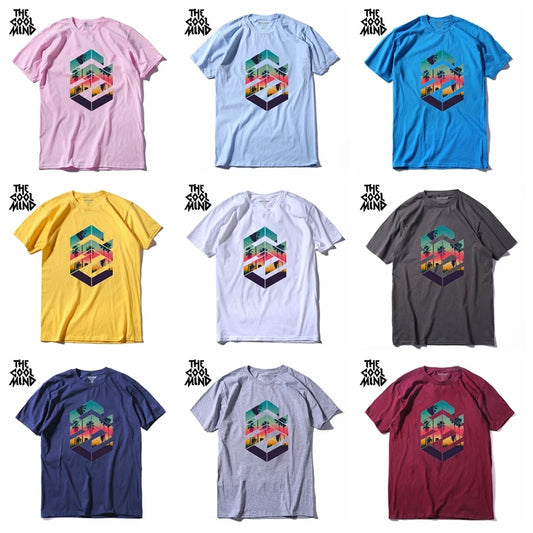COOLMIND Printed Cotton T-Shirt | Men's Relaxed Style