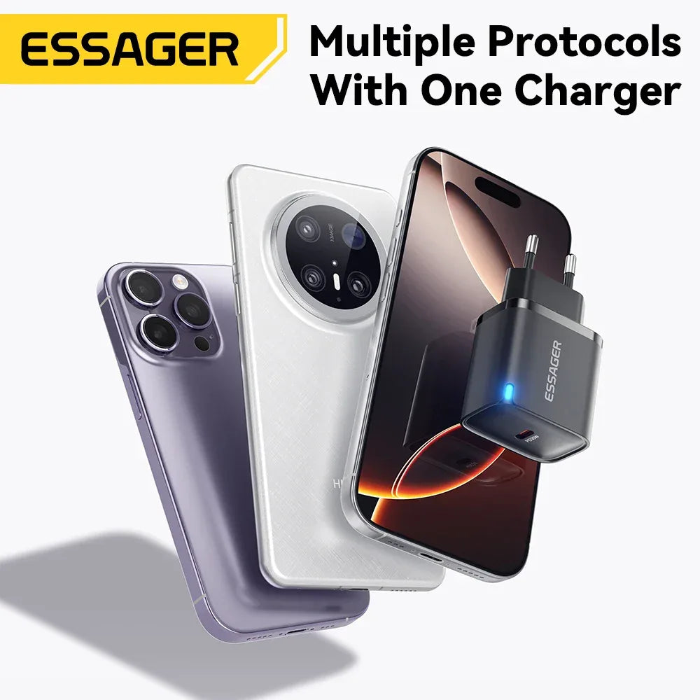 Essager Mini 30W Type C Charger - ShopHub