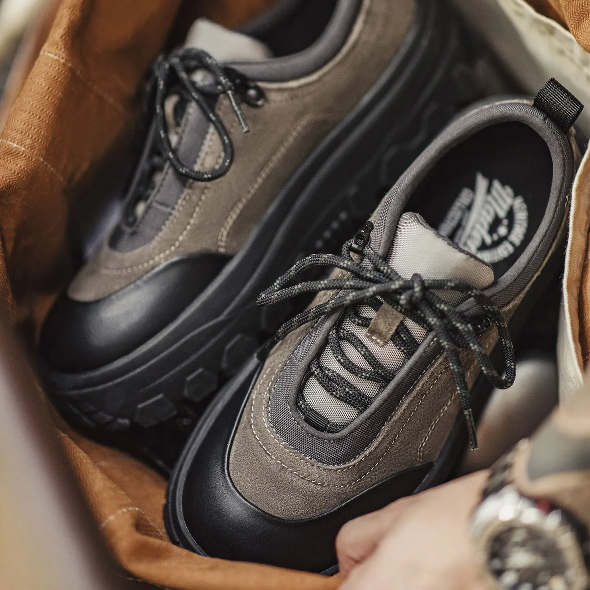 Retro Rise Men's Chunky-Sole Sneakers