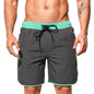 DESMIIT S91 Solid-Colour Swim Shorts with Mesh Liner