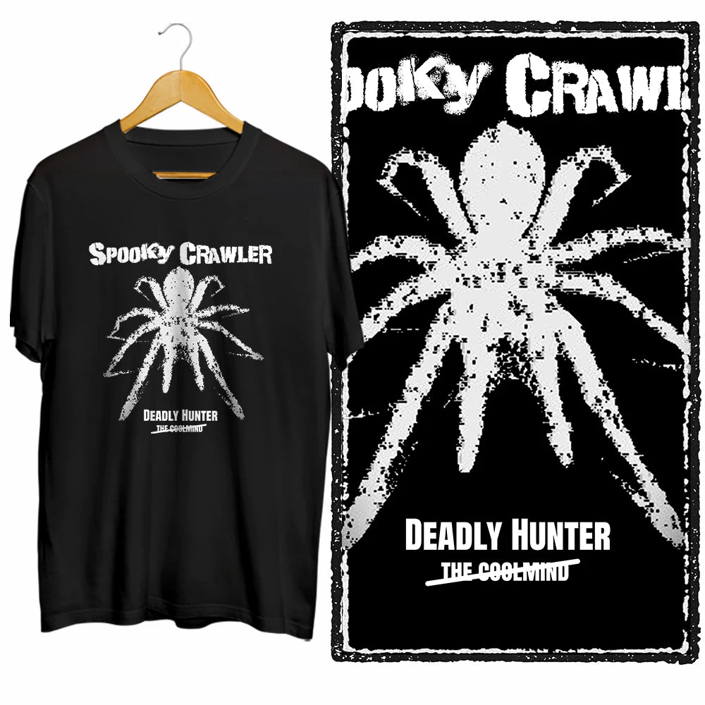 COOLMIND Unisex Spider Graphic Cotton T-Shirt
