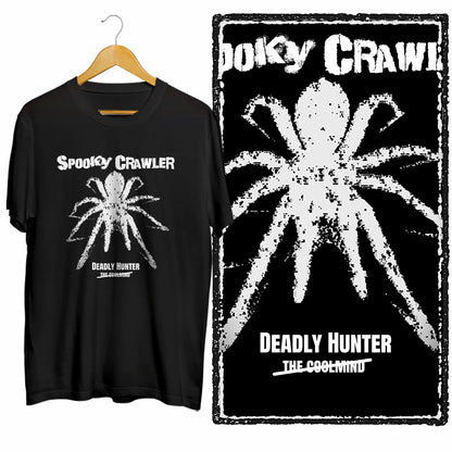 COOLMIND Unisex Spider Graphic Cotton T-Shirt