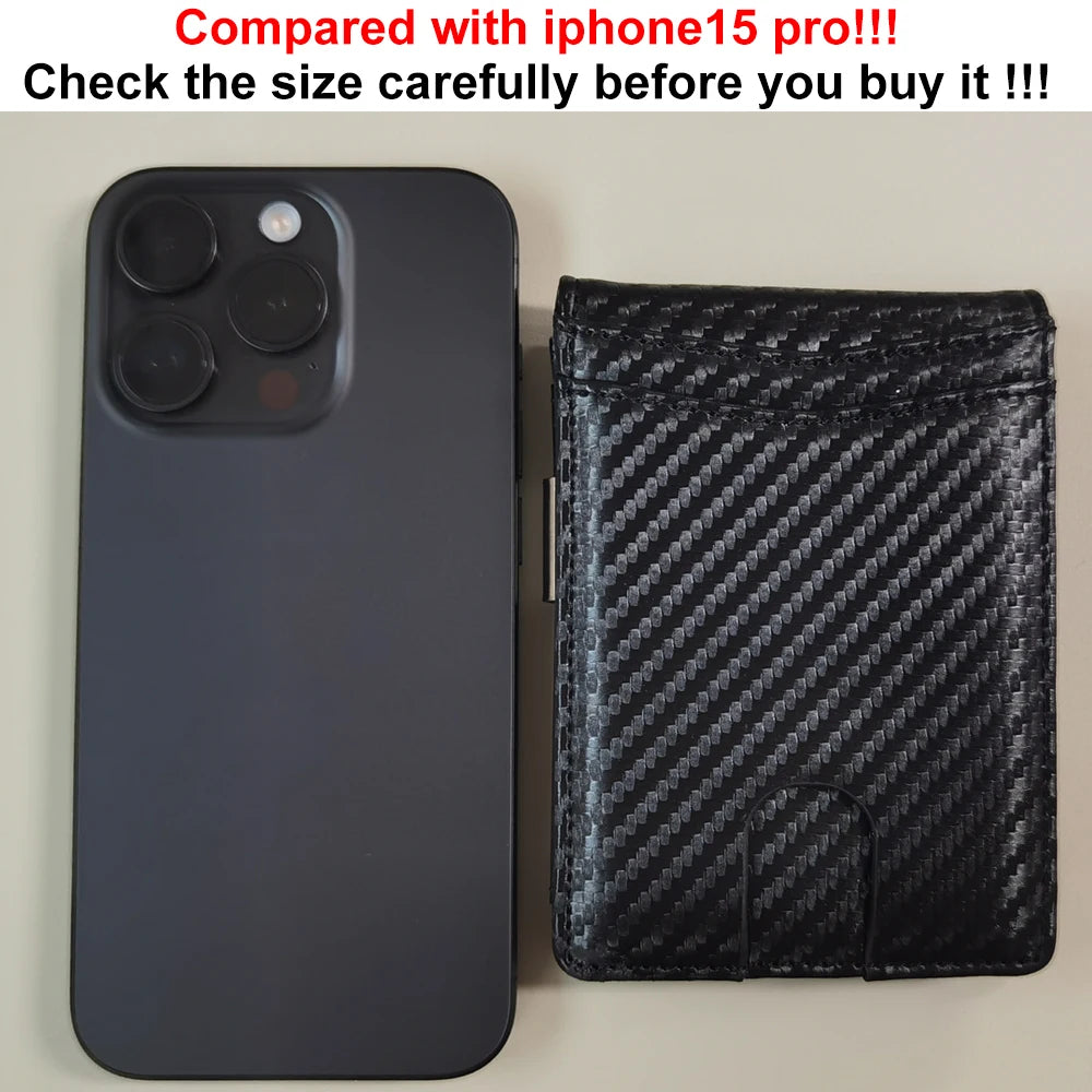 Rfid Microfier Leather Men's Luxury Wallets