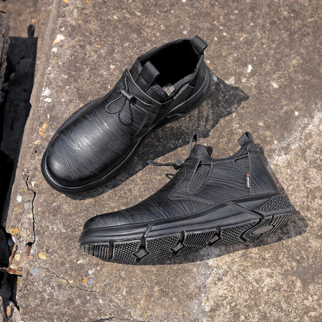 Unisex Work Safety Shoes With Steel Toes, Water Resistance - ShopHub