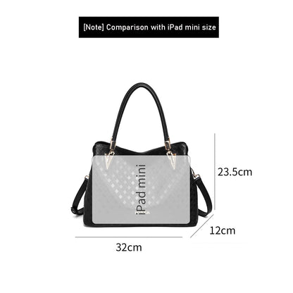 FOXER Lady's Handbag Genuine Leather 2026 Elegant Female Shoulder Bag Luxury Design Crossbody Bag Diamond Embossing Commute Work