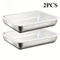 1/2/3/4/5/6Pcs Stainless Steel Food Containers