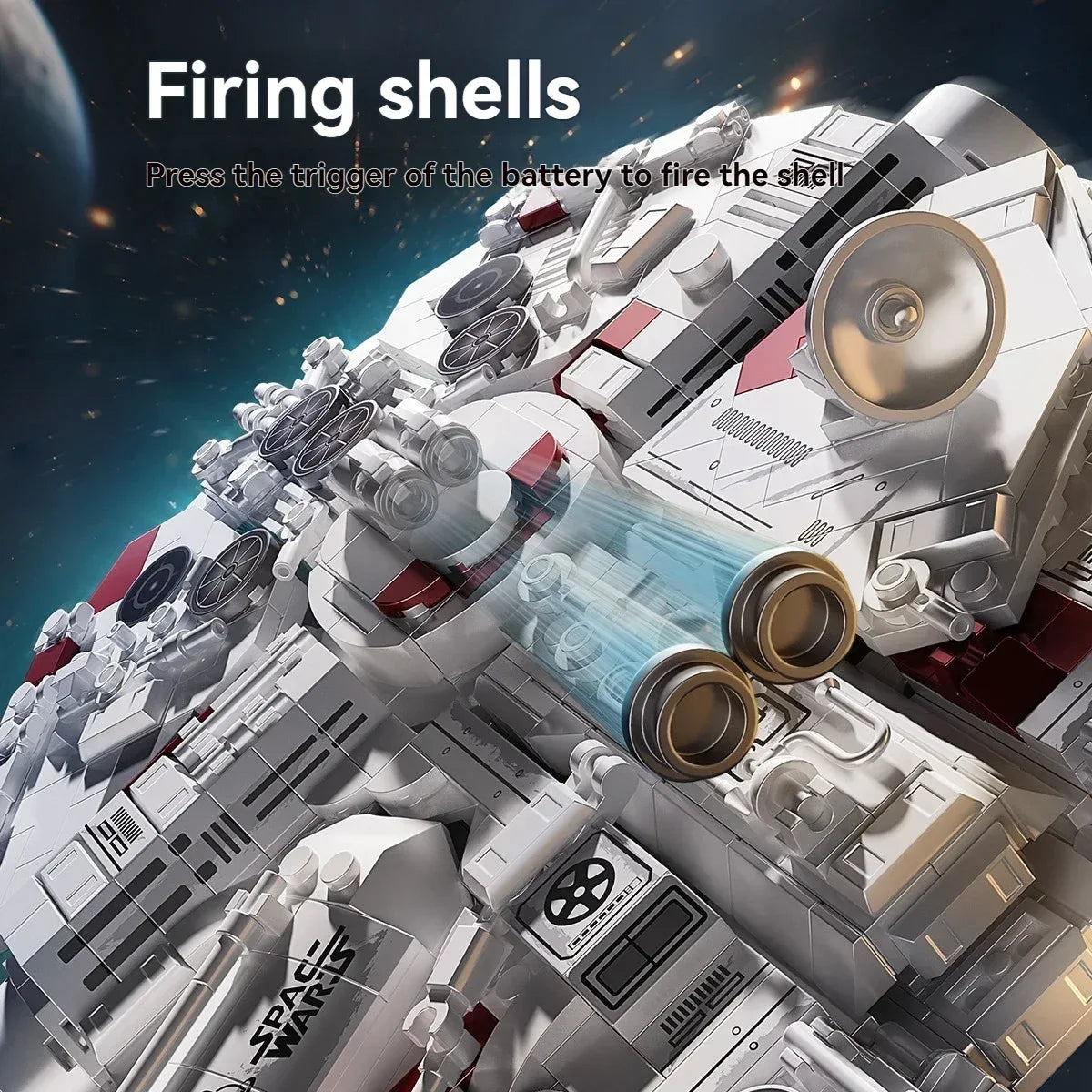 TOYLINX Millennium Falcon Building Blocks Kit! - ShopHub