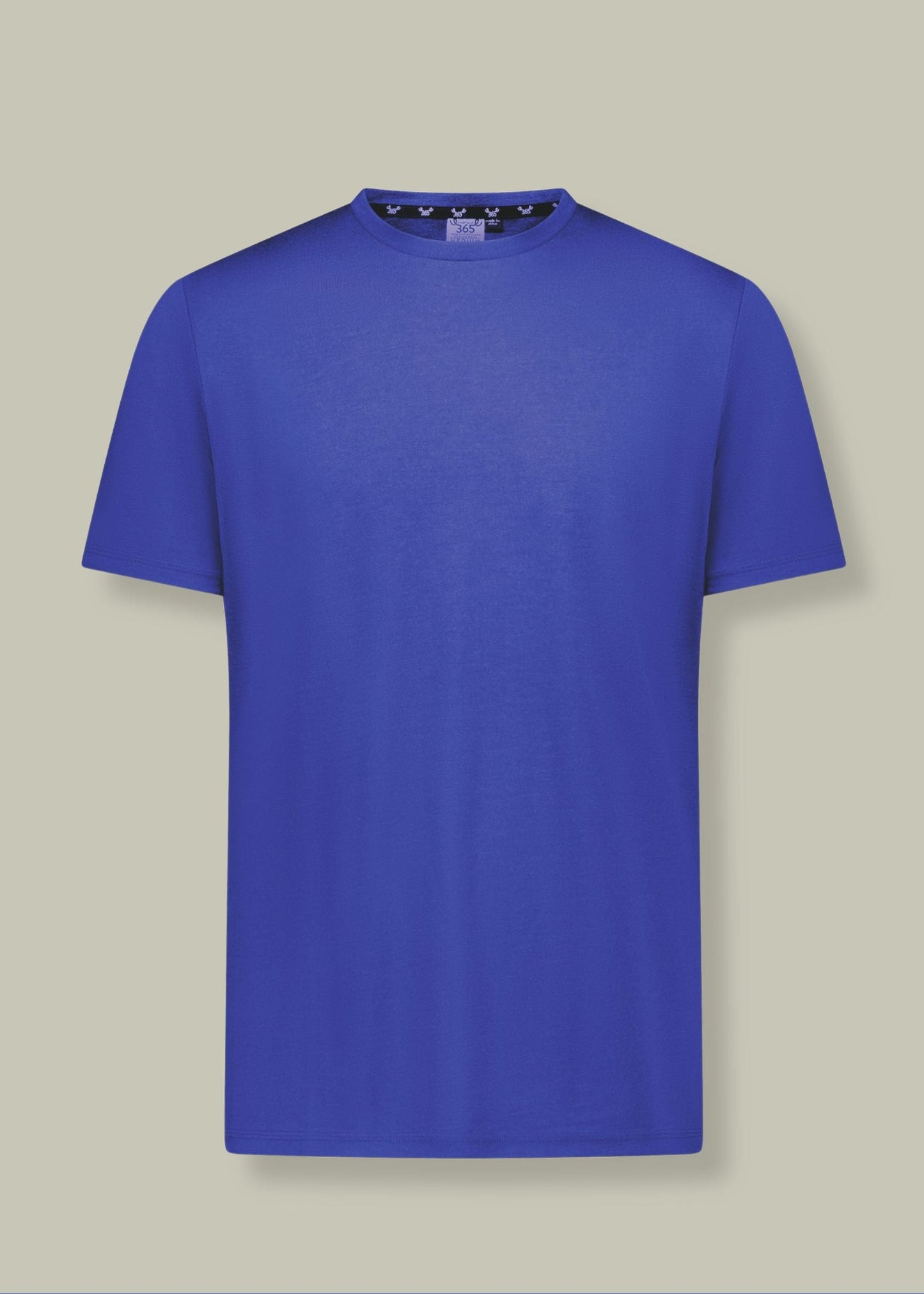 Men’s Crew Short Sleeve T-shirt – Merino Blend 180gsm, Sapphire Blue Merino 365 NZ
