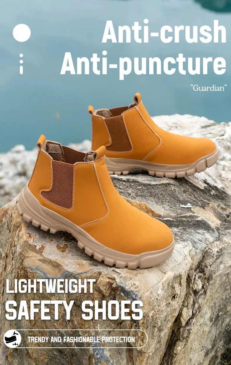 Kankeirr Men's Indestructible Work Boots - ShopHub