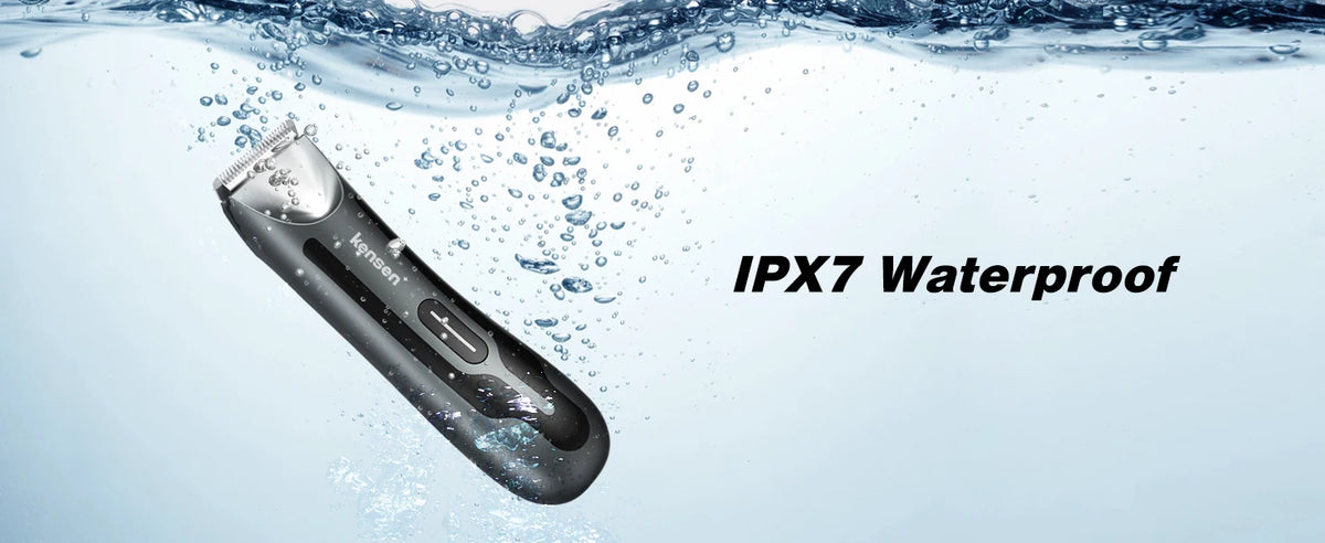 KENSEN S10 Electric Body Hair Trimmer with adjustable settings, designed for precise hair grooming and body trimming.